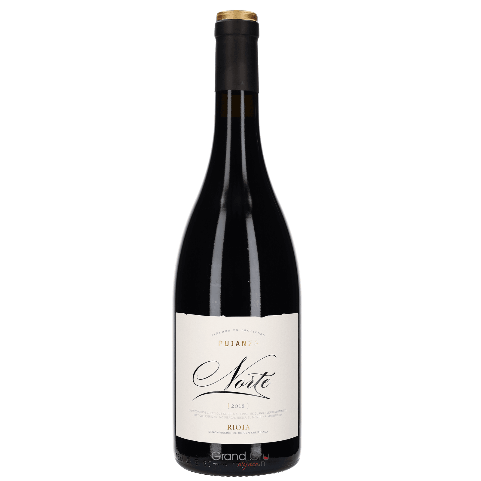 2018 Bodegas Pujanza Norte
