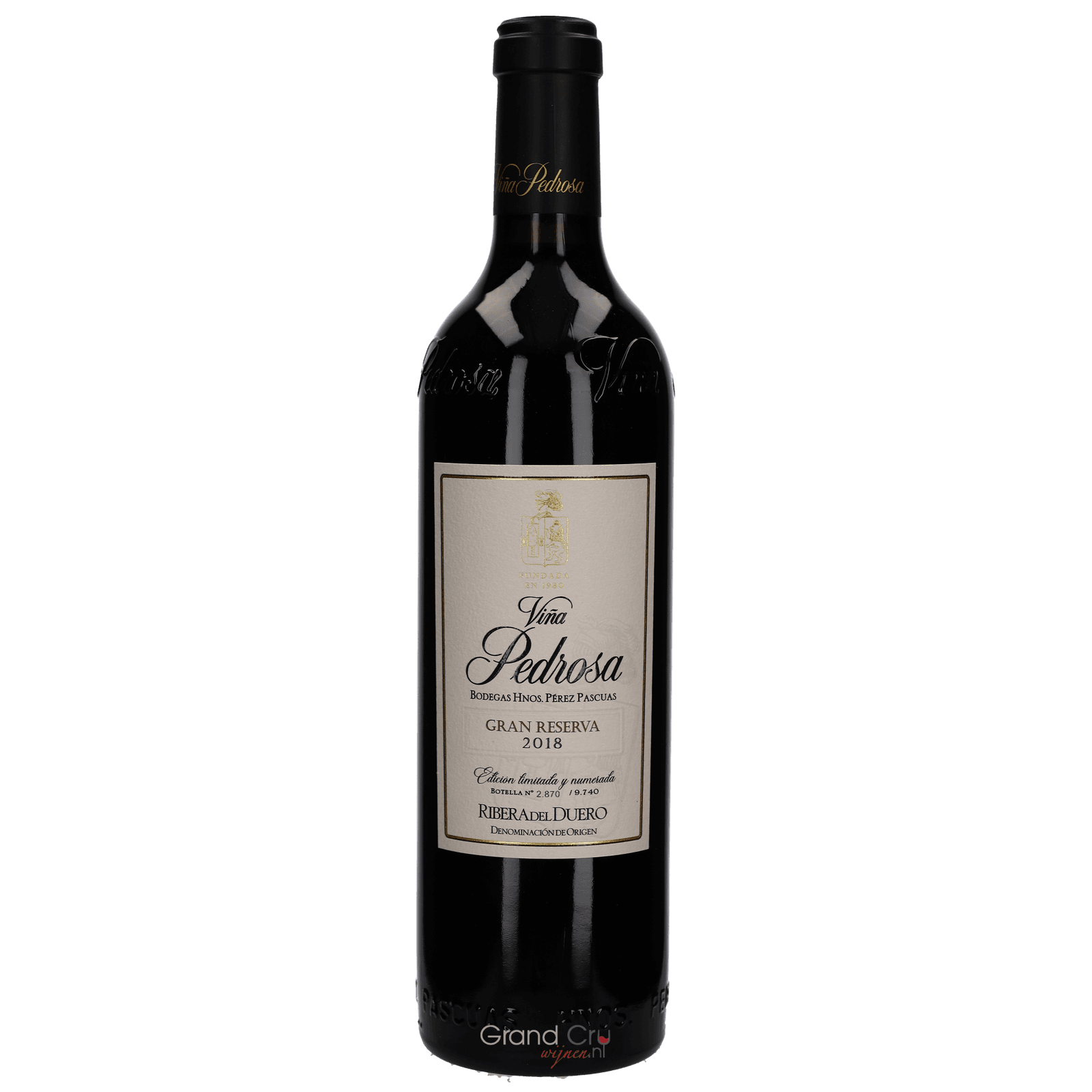 2018 Hermanos Perez Pascuas Vina Pedrosa Gran Reserva