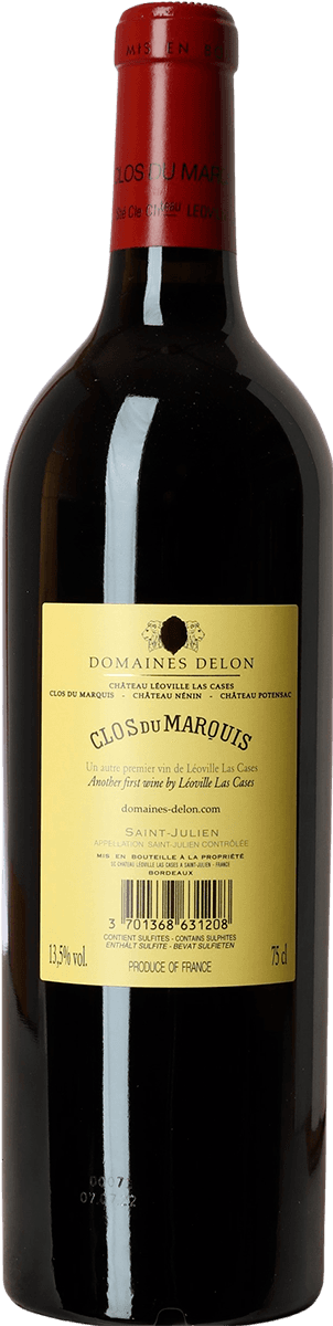 2020 Clos du Marquis, 2. vin fra Las Cases, St. Julien
