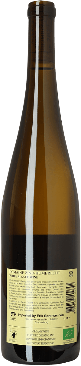 2022 Pinot Gris Heimbourg, Zind-Humbrecht, Alsace
