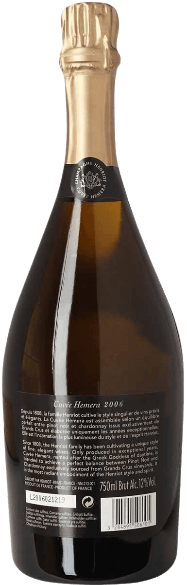 2006 Champagne Henriot, Cuvée Hemera, Reims
