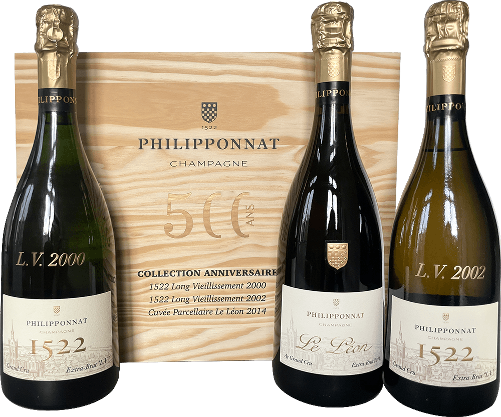 Champagne Philipponnat 500 Years Collection Box