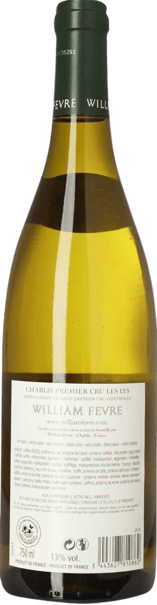 2020 Chablis 1. Cru, Le Lys, William Fevre, Domaine