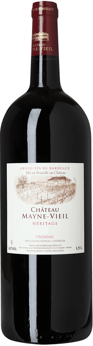 2021 Château Mayne-Vieil, Fronsac, Bordeaux, 1,5 l.