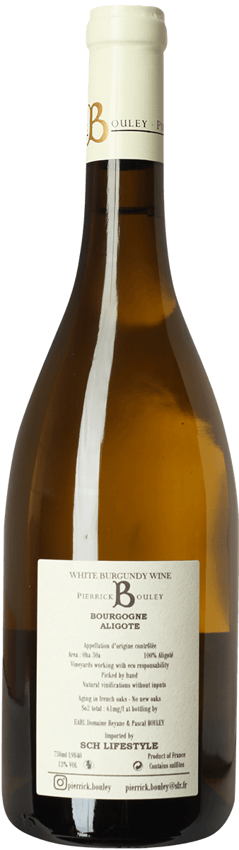 2021 Bourgogne Aligoté, Pierrick Bouley