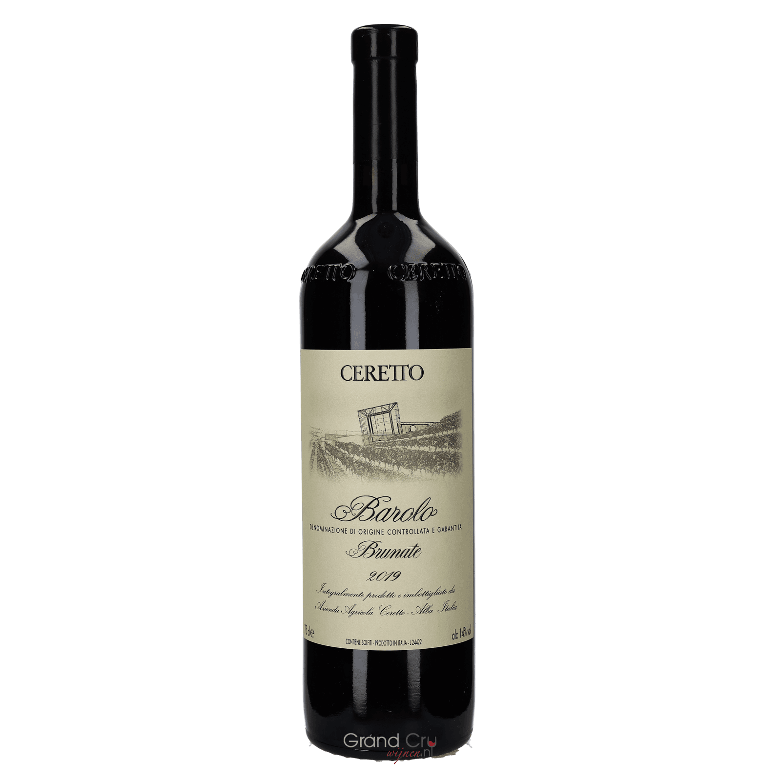 2019 Ceretto Barolo Brunate