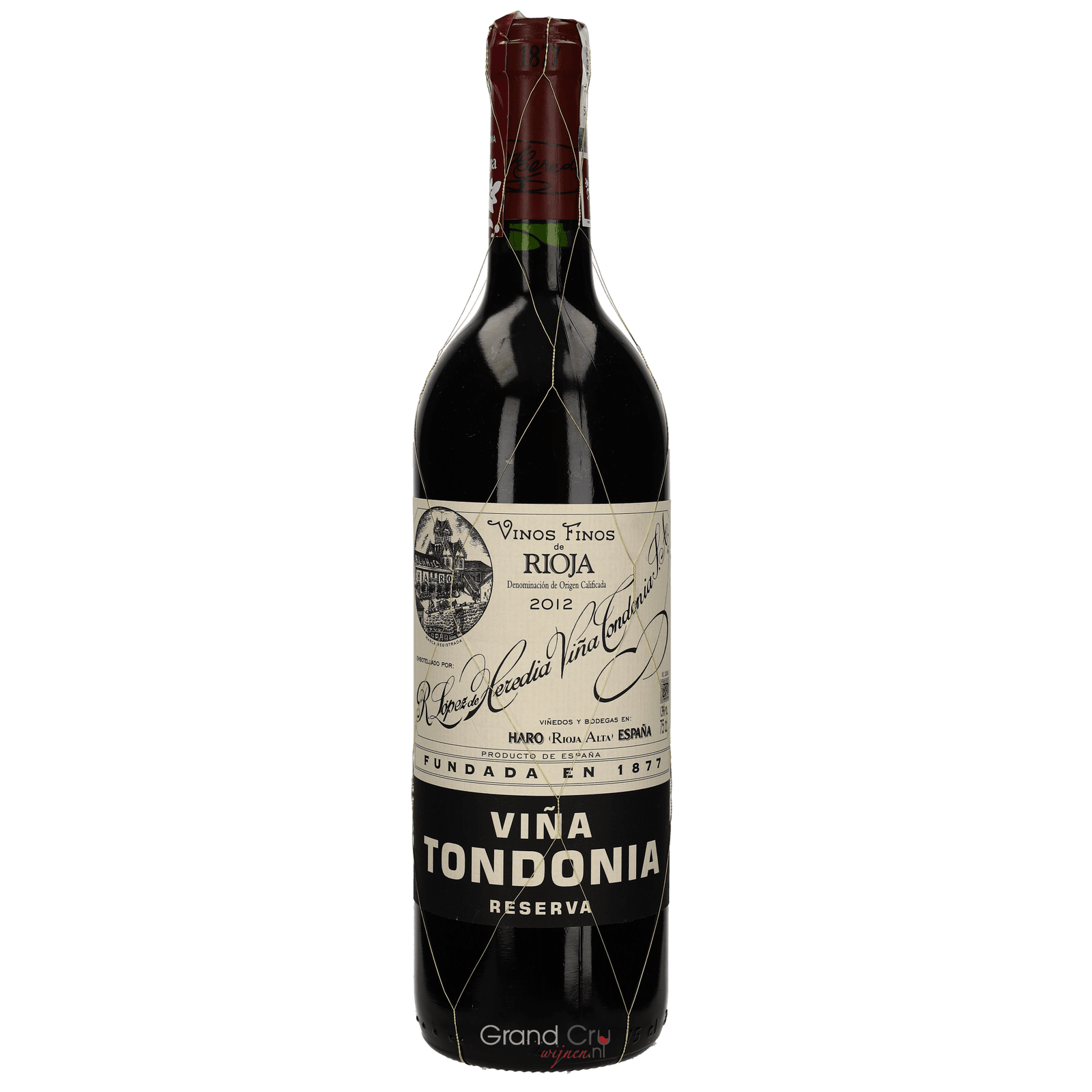 2012 Lopez de Heredia Vina Tondonia Reserva