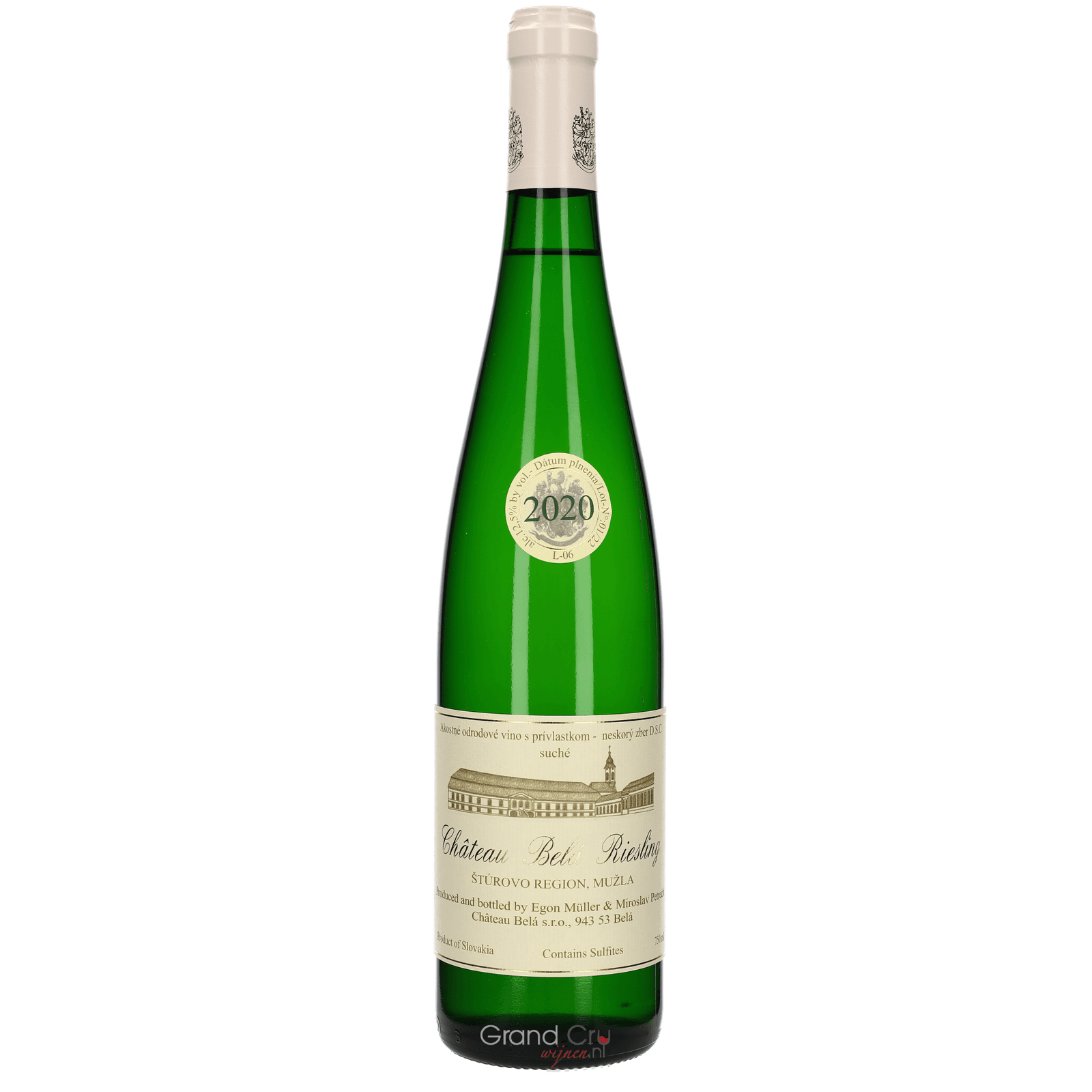 2020 Chateau Belá Riesling by Egon Muller