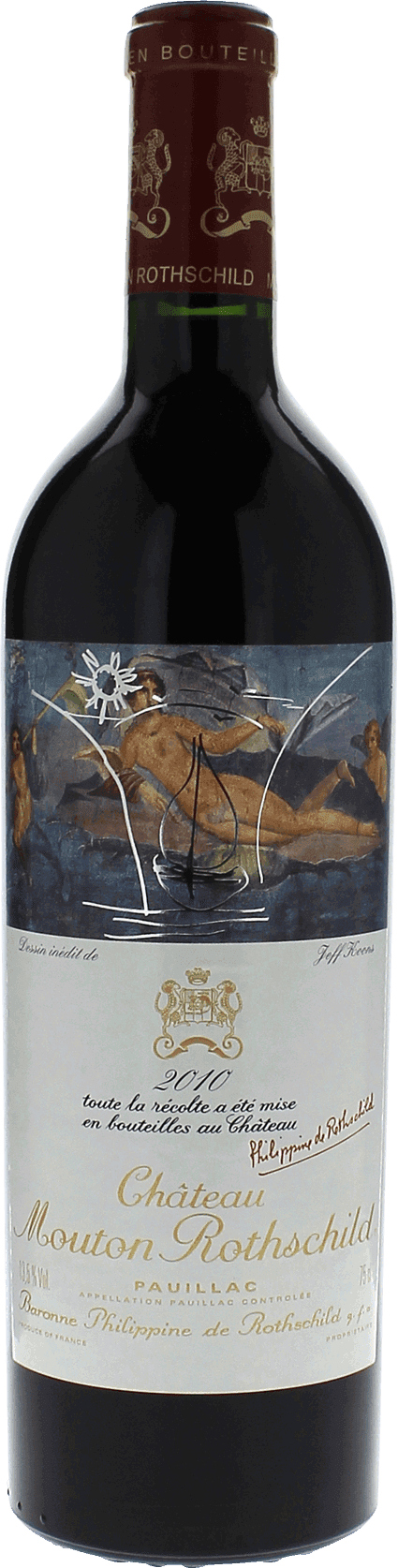 Mouton Rothschild 1er Grand Cru Classé Pauillac, 2010