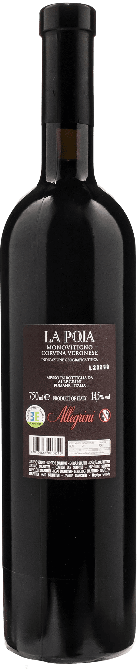 Allegrini La Poja Corvina 2018