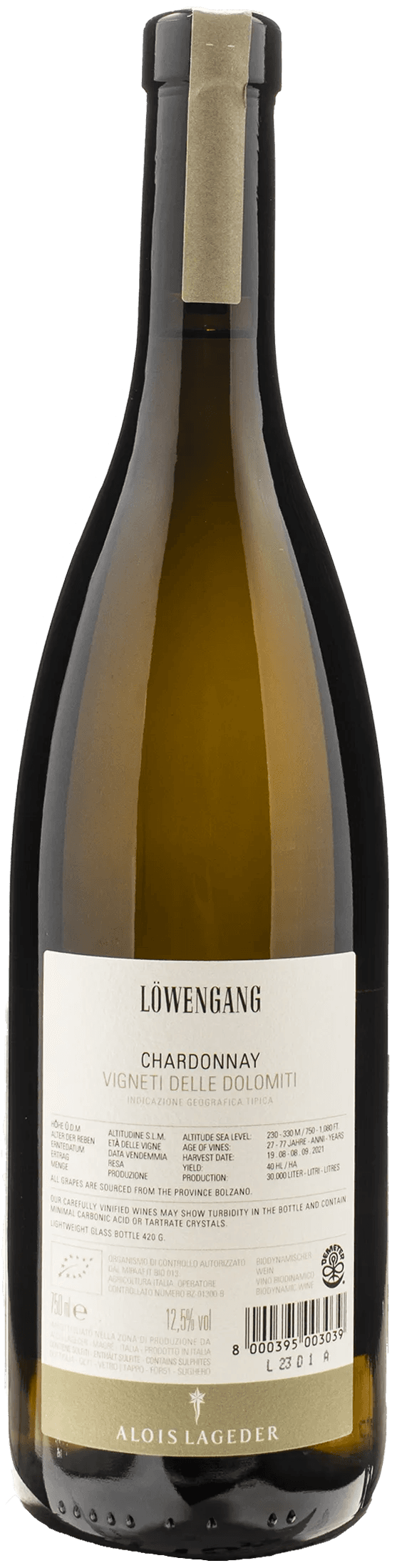 Alois Lageder Lowengang Chardonnay 2021