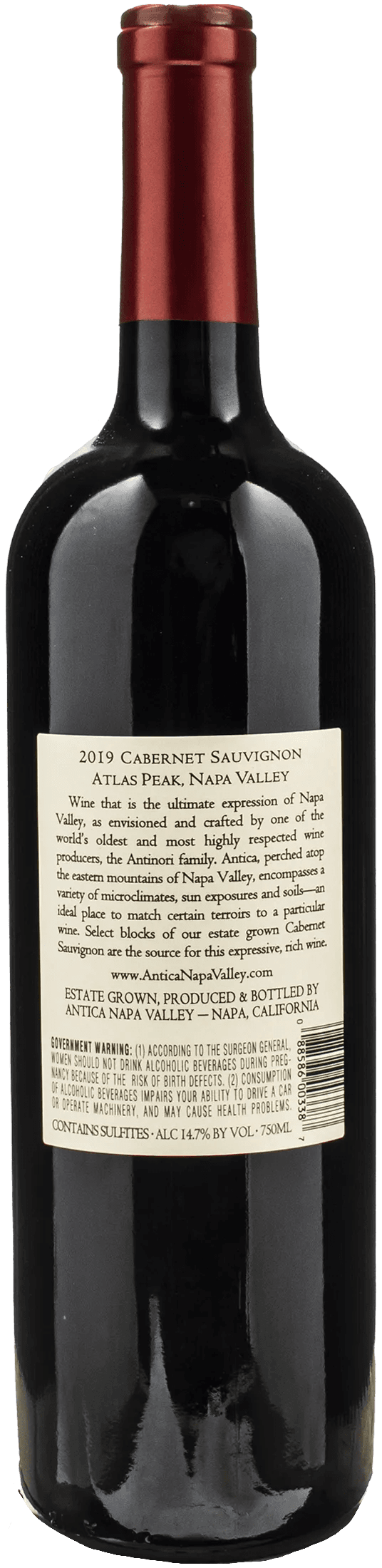 Antica Napa Valley Cabernet Sauvignon 2019