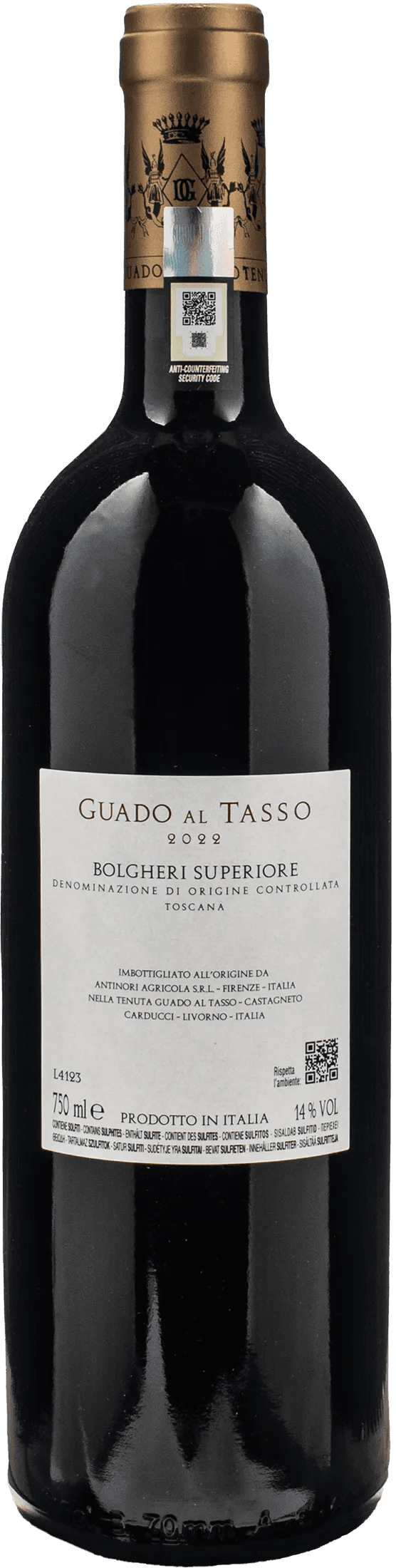 Antinori Guado al Tasso Bolgheri Superiore 2022