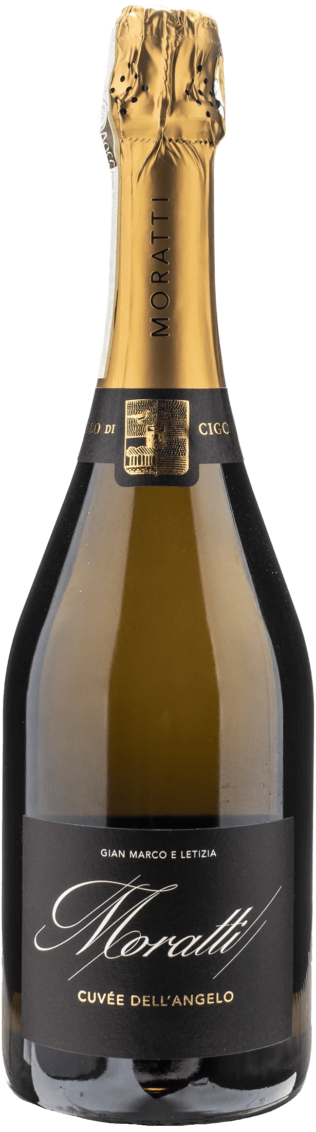 Moratti Oltrepo Pavese Pas Dose Millesimato Metodo Classico Cuvee dell'Angelo 2015