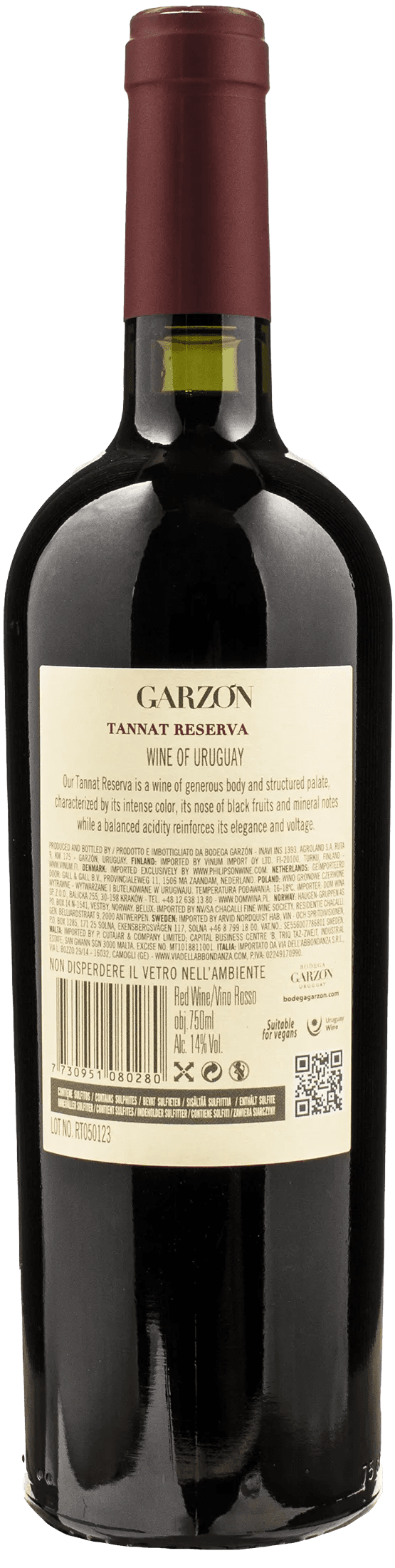 Bodega Garzon Tannat Reserva 2021