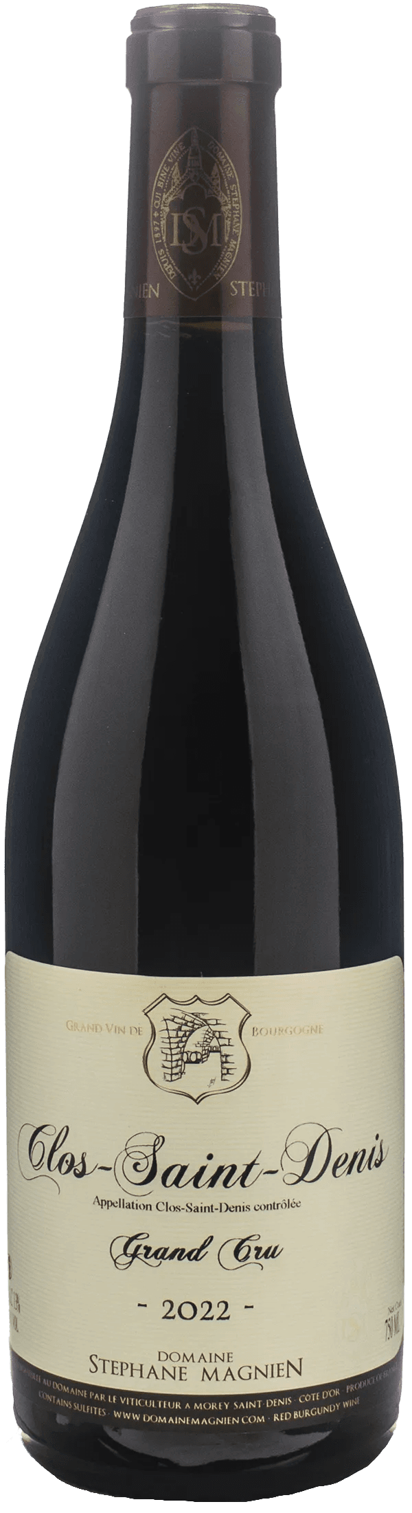 Domaine Stephane Magnien Clos St Denis Grand Cru 2022
