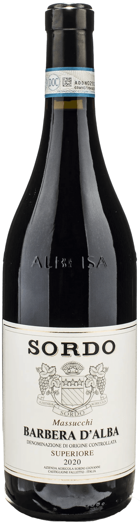 Sordo Giovanni Barbera d'Alba Superiore Massucchi 2020