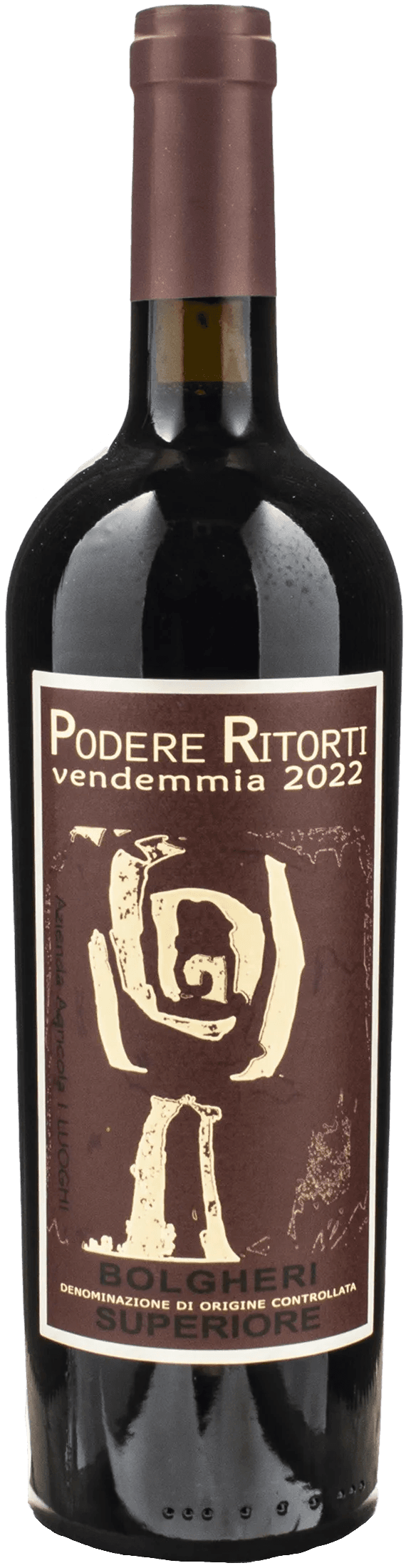 I Luoghi Bolgheri Rosso Superiore Podere Ritorti 2022
