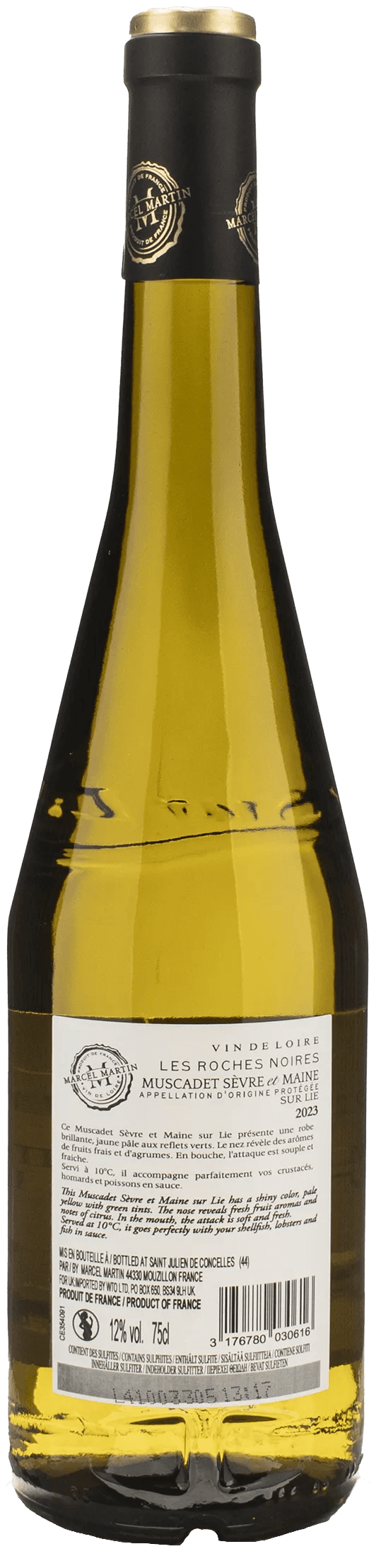 Les Roches Noires Muscadet Sevre et Maine sur Lie 2023