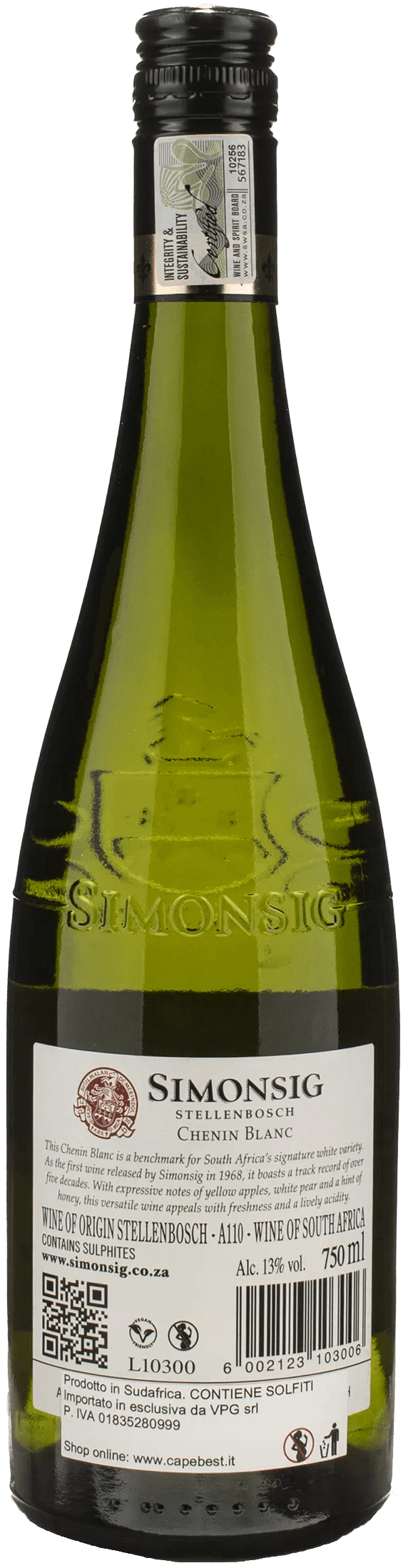 Simonsig Stellenbosch Chenin Blanc 2024