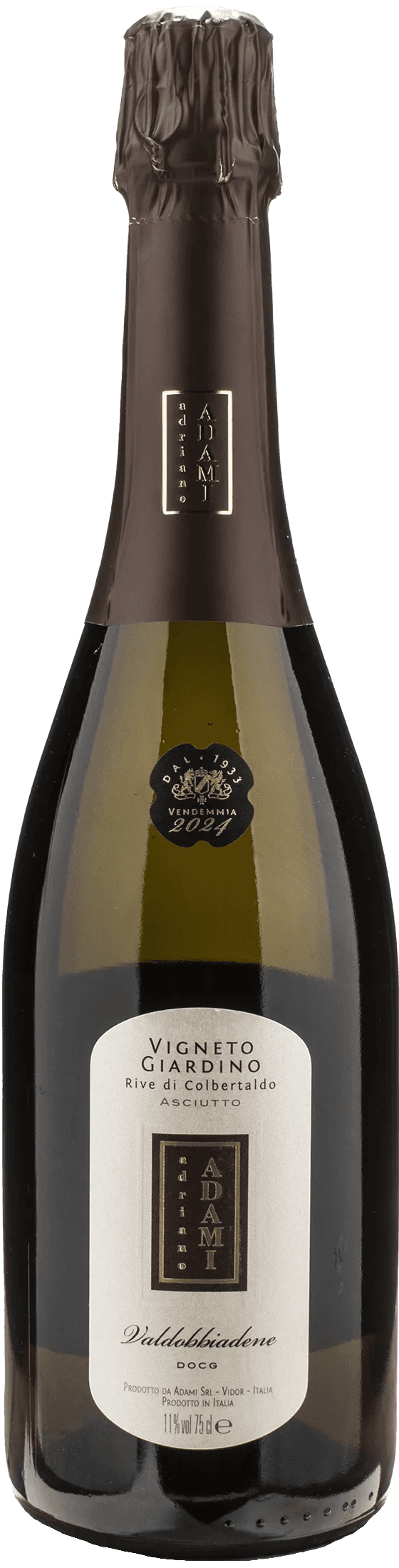 Adami Valdobbiadene Prosecco Vigneto Giardino Rive di Colbertaldo Dry 2024
