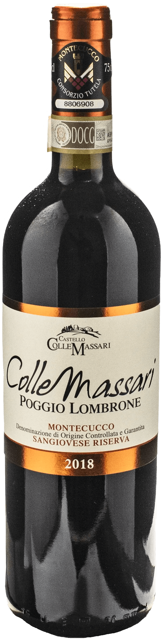 Collemassari Montecucco Sangiovese Riserva Poggio Lombrone 2018