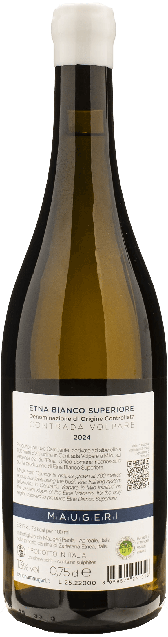 Maugeri Etna Bianco Superiore Contrada Volpare 2024