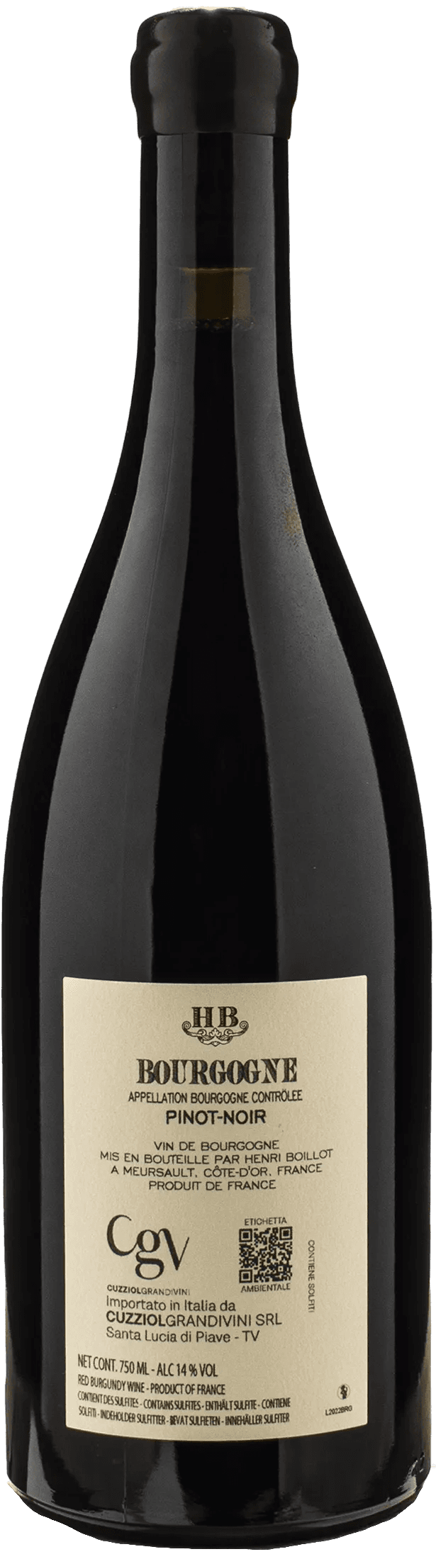 Henri Boillot Bourgogne Pinot Noir 2022