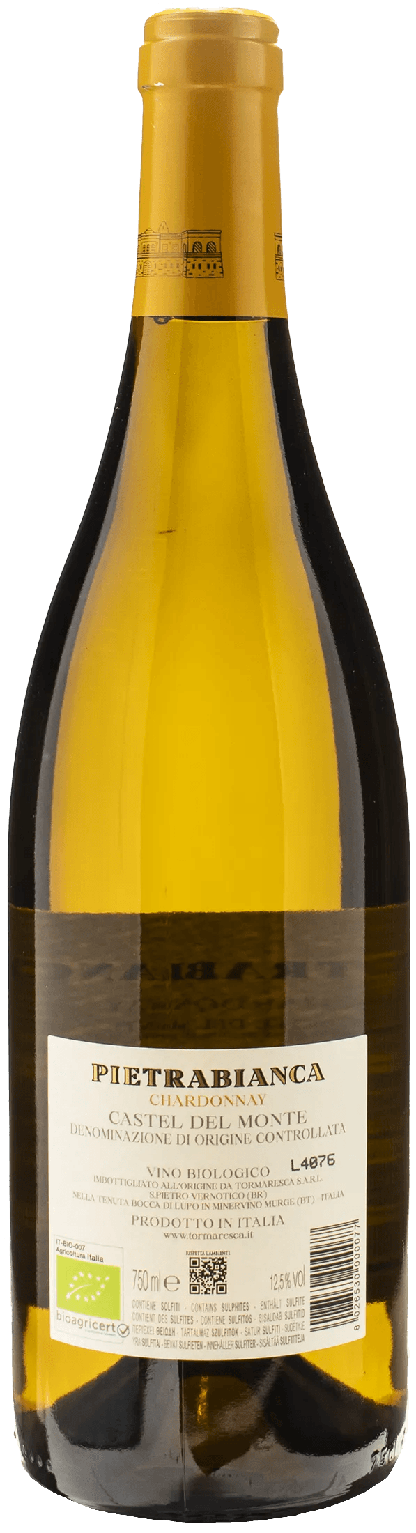 Bocca di Lupo Castel del Monte Pietrabianca Chardonnay Magnum 2023