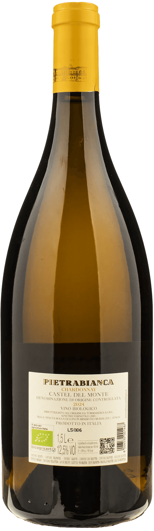 Bocca di Lupo Castel del Monte Pietrabianca Chardonnay Magnum 2024