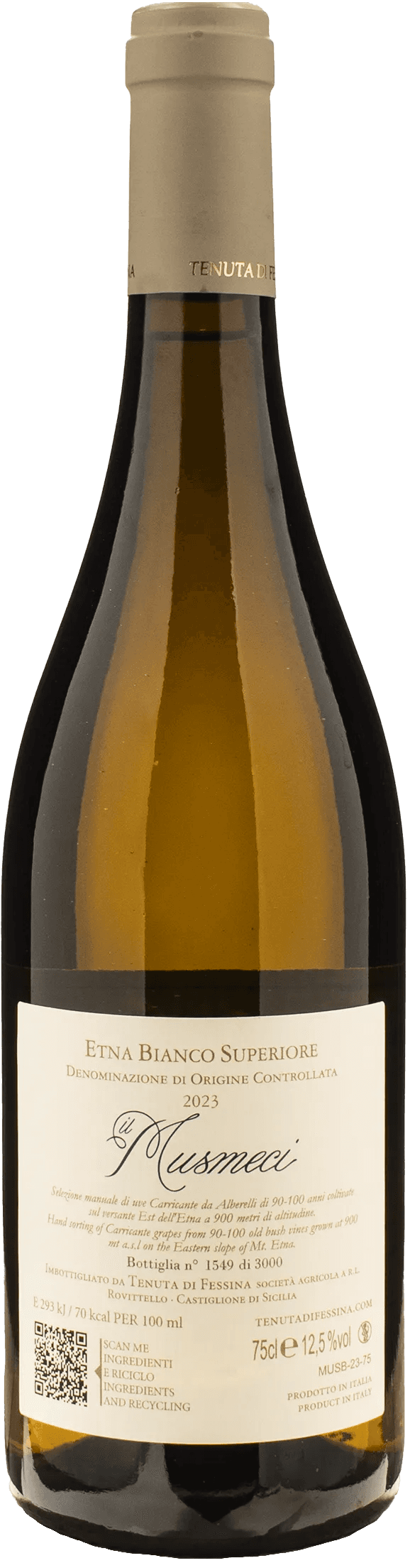 Tenuta di Fessina Etna Bianco Superiore Il Musmeci 2023