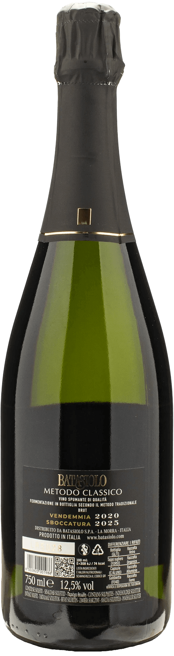 Batasiolo Spumante Metodo Classico Brut 2020