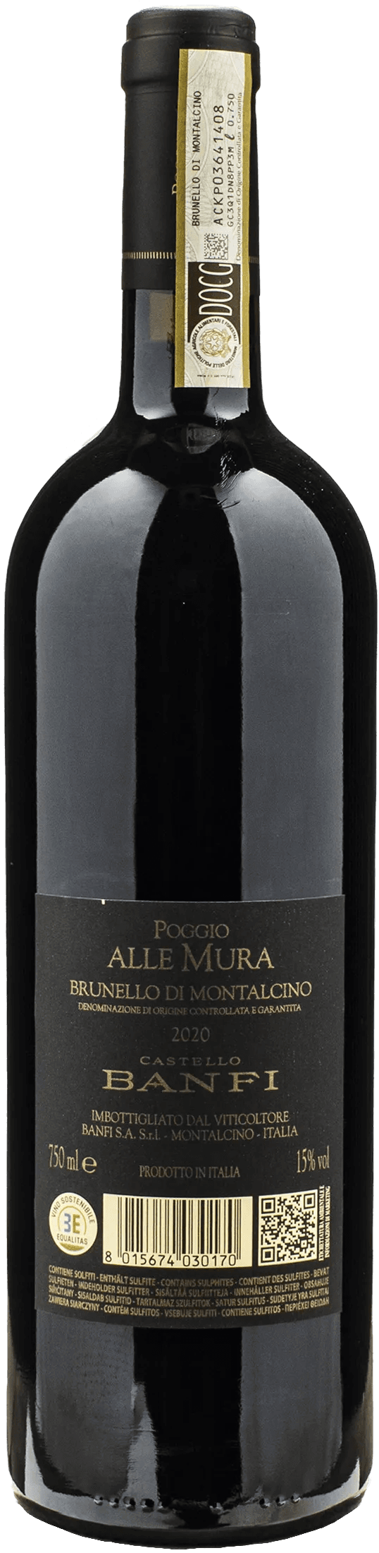 Banfi Brunello di Montalcino Poggio alle Mura 2020