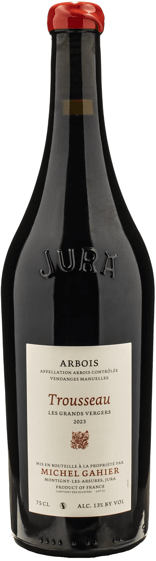 Michel Gahier Arbois Trousseau Les Grands Vergers 2023