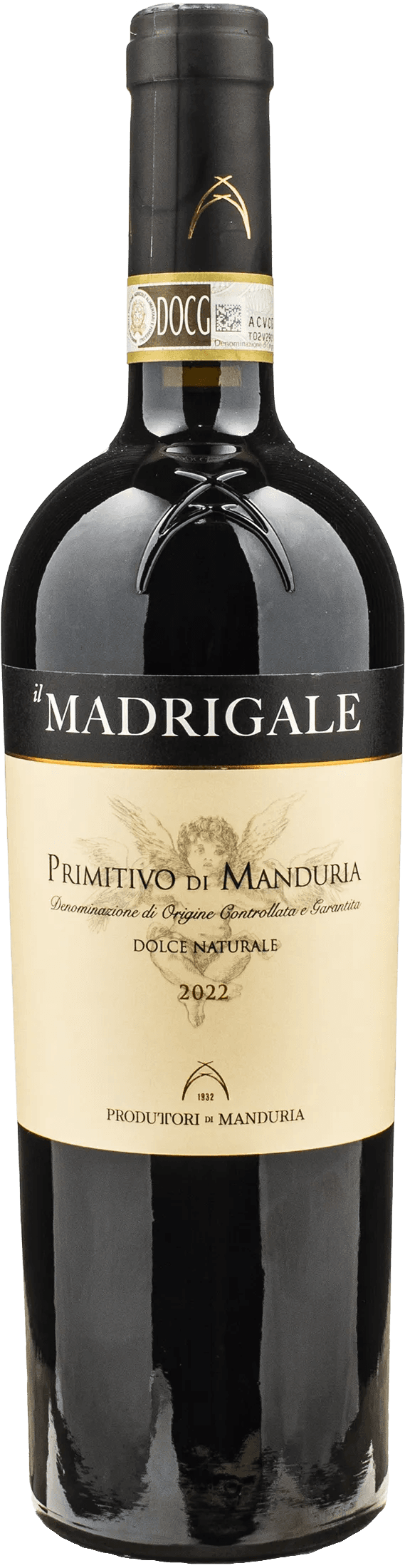 Produttori di Manduria Primitivo di Manduria Dolce Naturale il Madrigale 2022