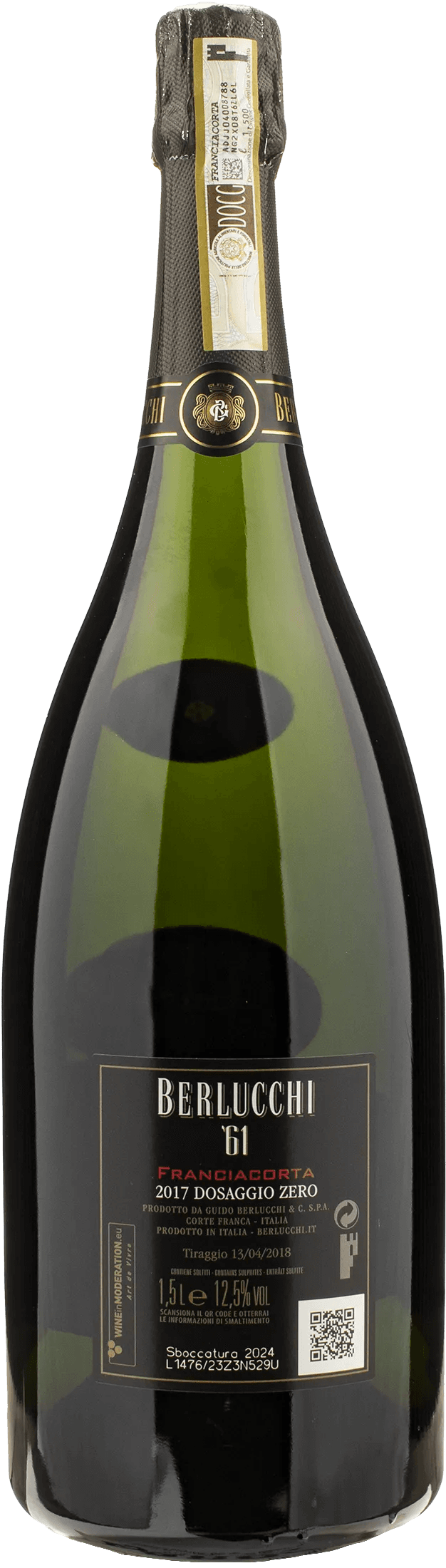 Berlucchi '61 Franciacorta Nature Dosaggio Zero Magnum 2017