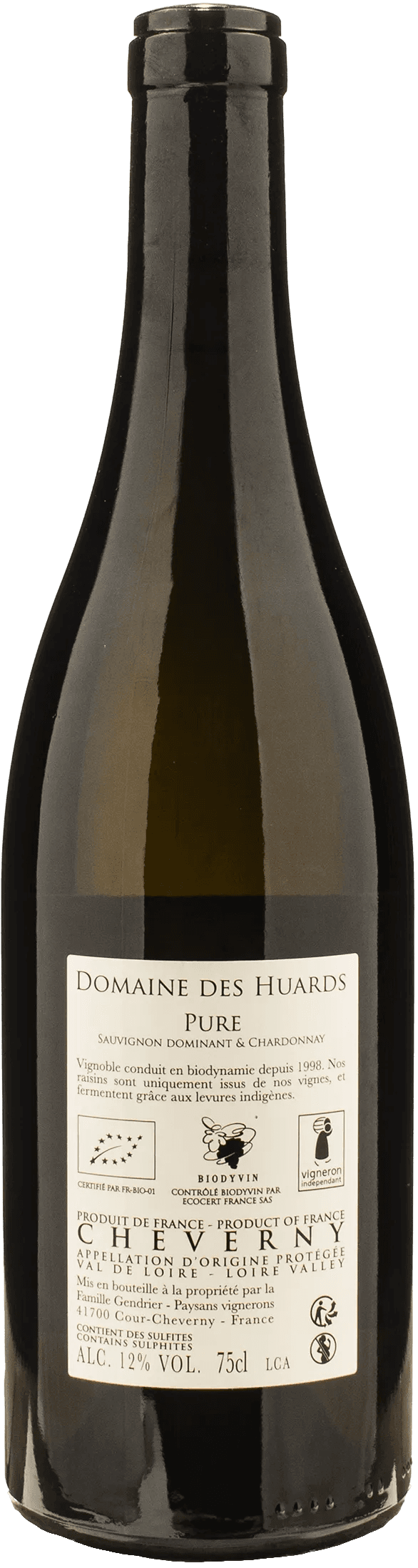 Domaine des Huards Cheverny Gendrier Pure 2021