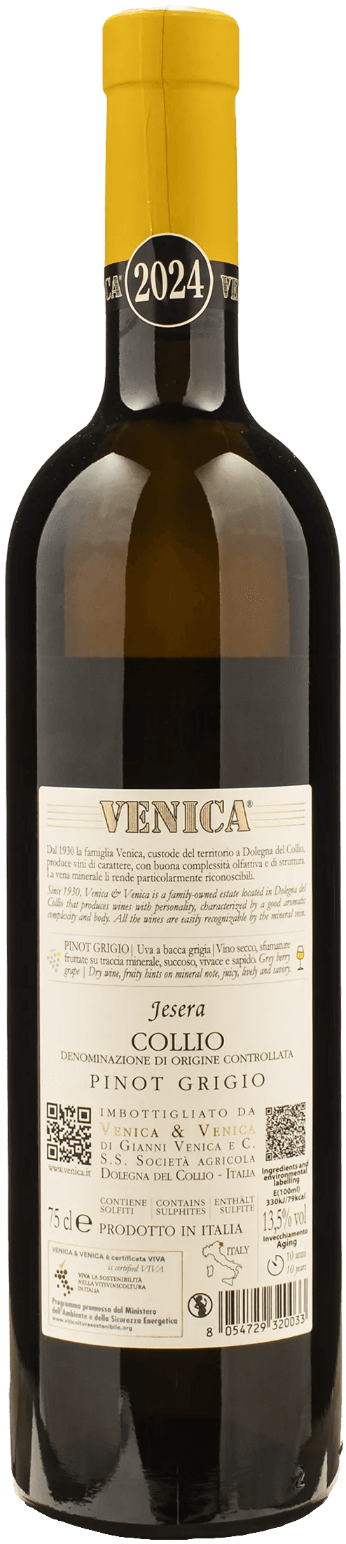 Venica Collio Pinot Grigio Jesera 2024