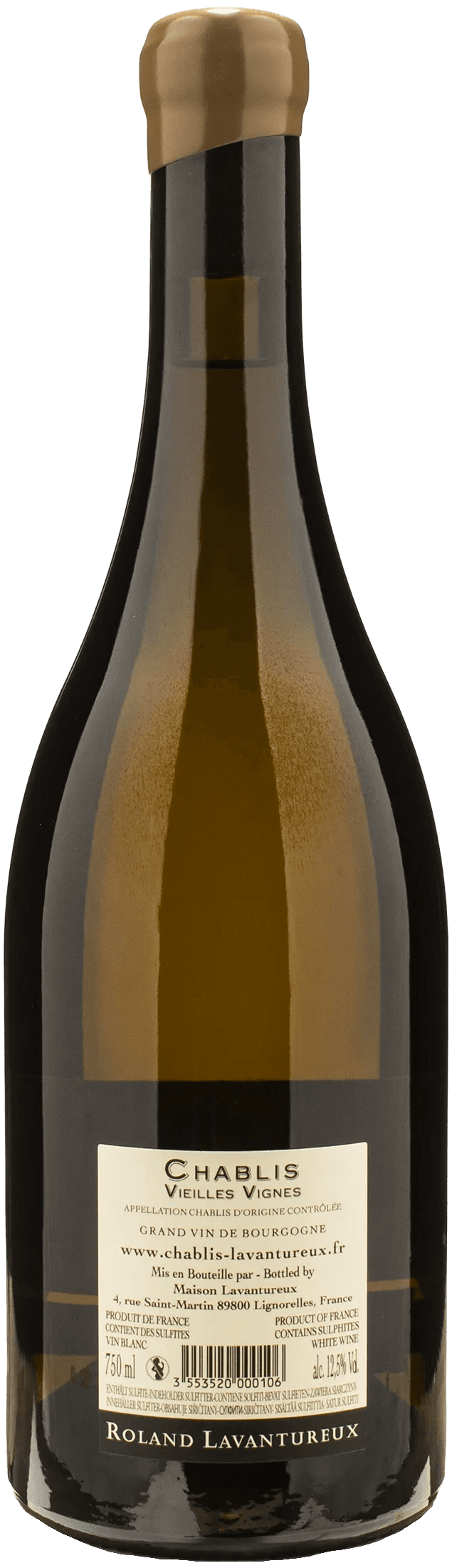 Roland Lavantureux Chablis Vieilles Vignes 2022