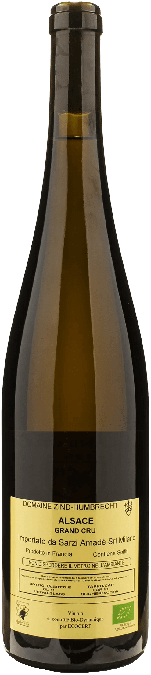 Domaine Zind Humbrecht Clos Saint Urbain Alsace Grand Cru Rangen de Thann Riesling 2023