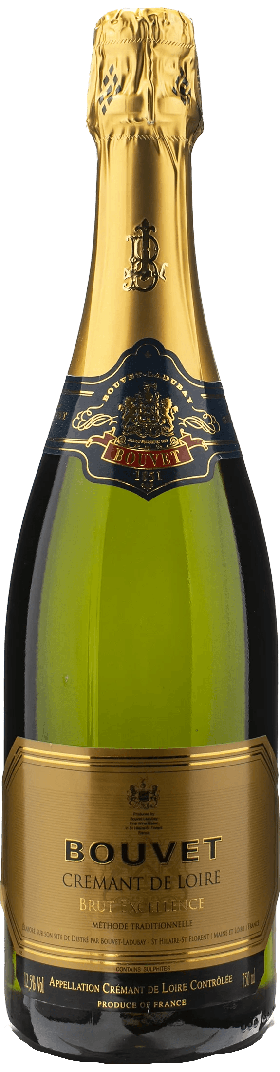 Bouvet Cremant de Loire Brut Excellence Methode Traditionnelle