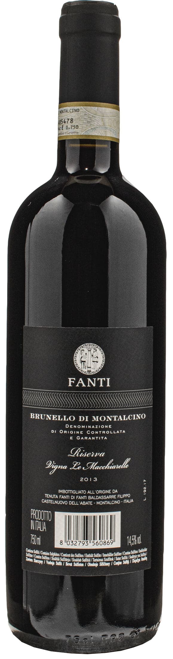 Fanti Brunello di Montalcino Riserva Vigna Le Macchiarelle 2013
