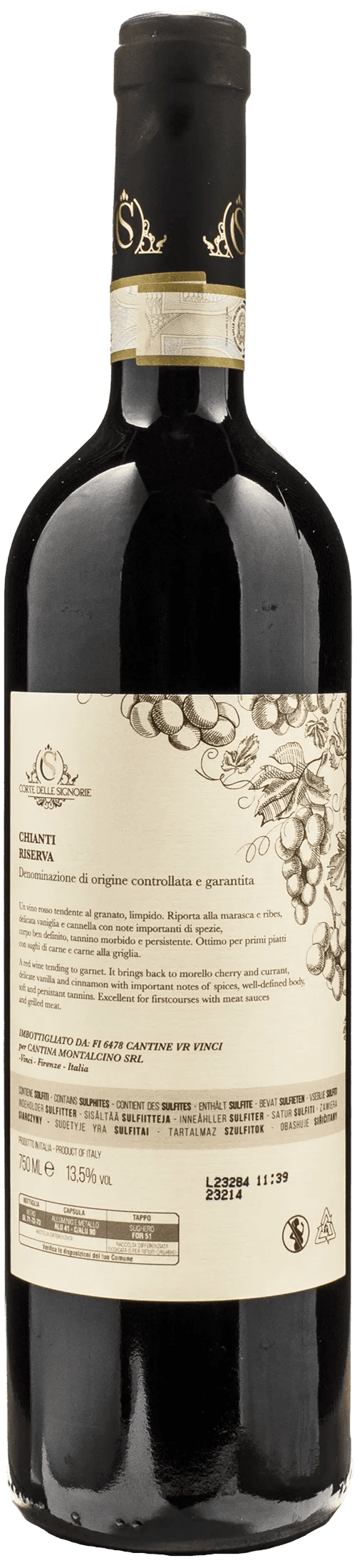 Corte delle Signorie Chianti Riserva Equees 2019