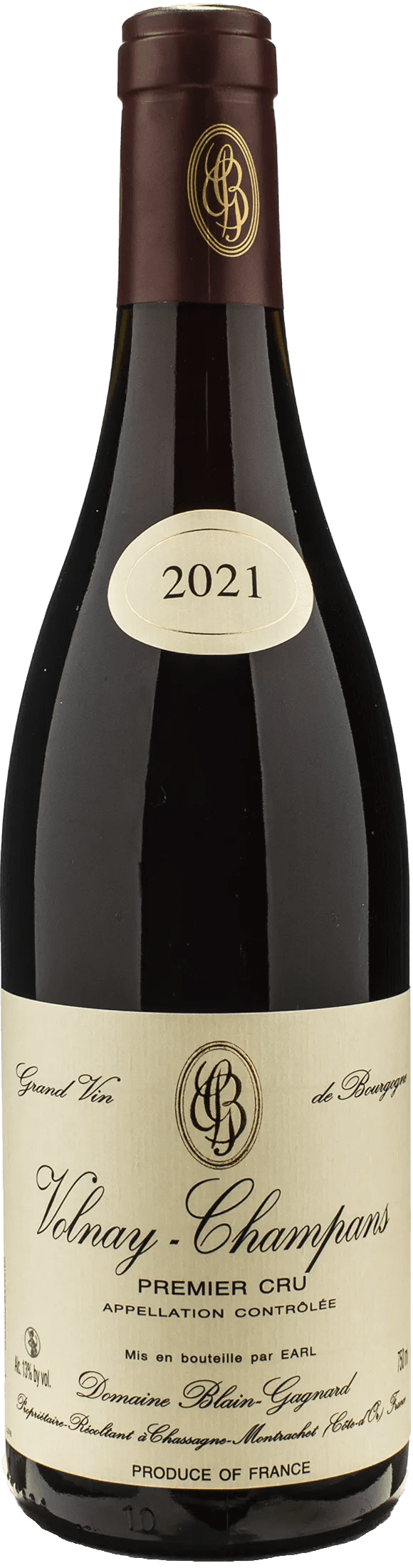 Blain Gagnard Volnay Champans 1er Cru 2021