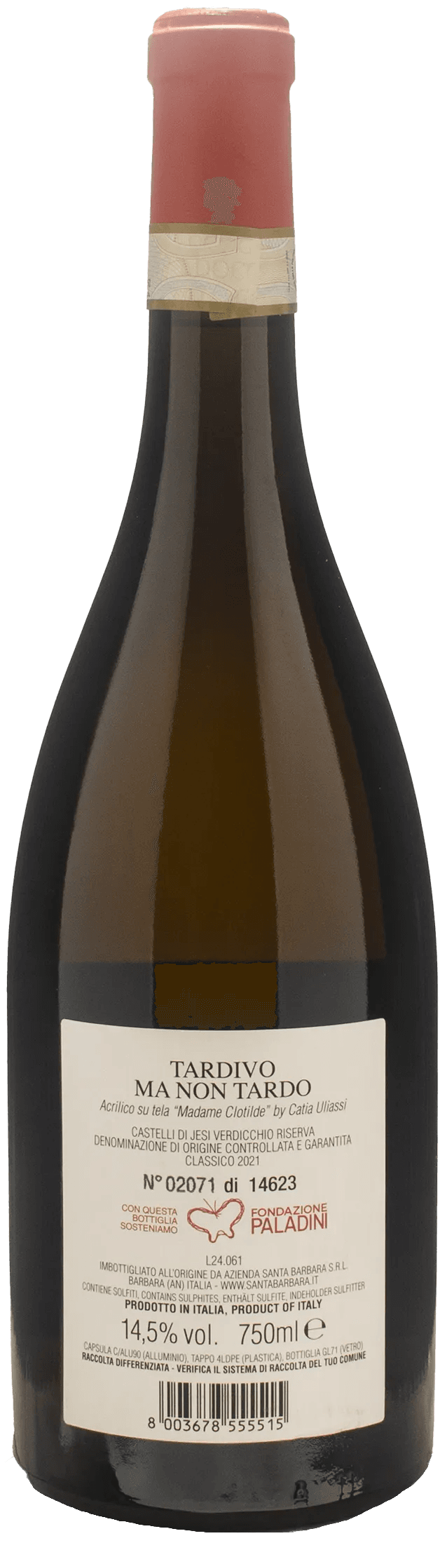 Santa Barbara Verdicchio Tardivo ma non Tardo Classico Riserva 2021