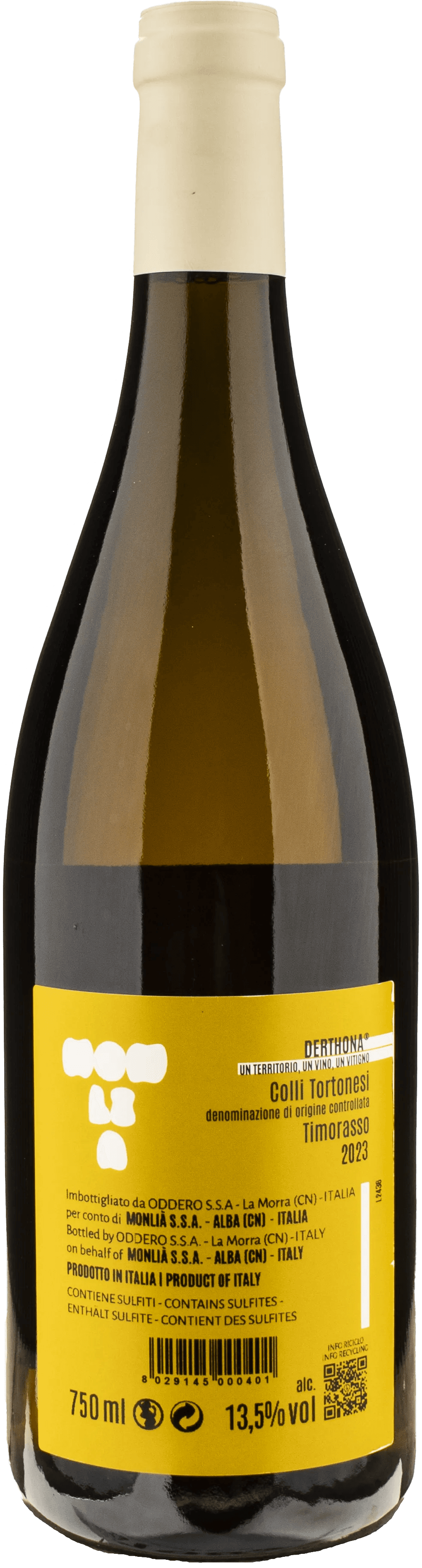 Oddero Derthona Timorasso Monlia 2023