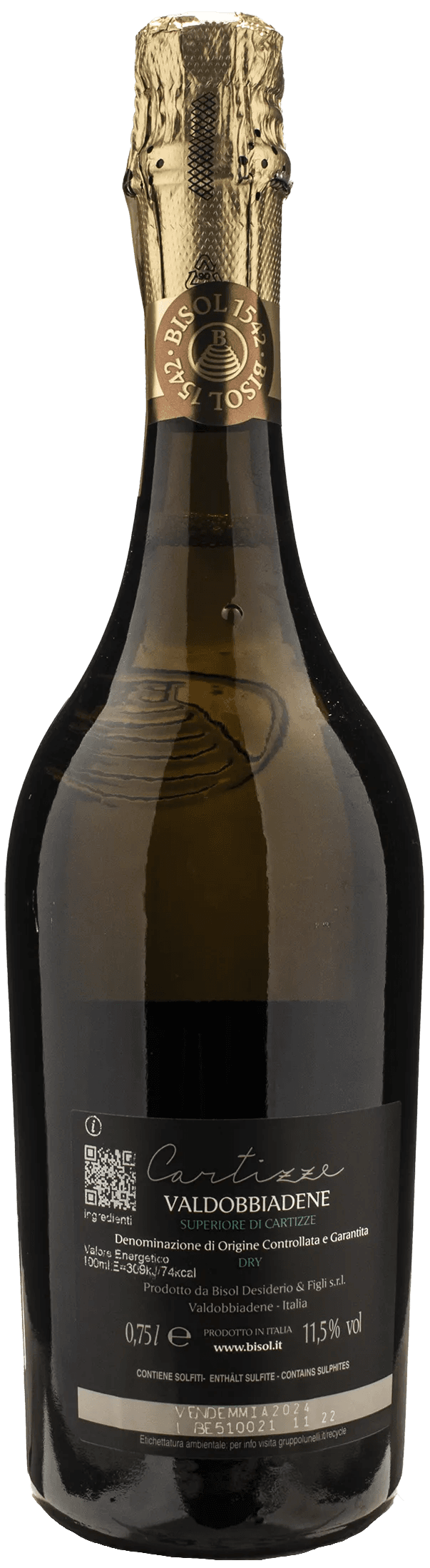 Bisol 1542 Valdobbiadene Superiore di Cartizze Dry 2024