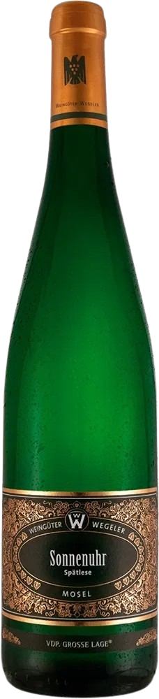 Weingüter Wegeler, Wehlener Sonnenuhr Riesling Spätlese Süss MG, 2009 - Bottle Hero