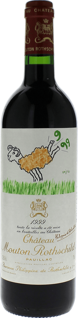 Mouton Rothschild 1er Grand Cru Classé Pauillac, 1999 - Bottle Hero