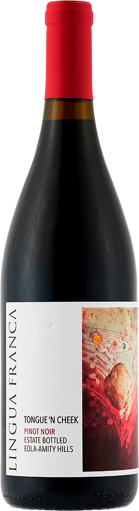 Lingua Franca, Tongue 'n Cheek Pinot Noir, 2021 - Bottle Hero